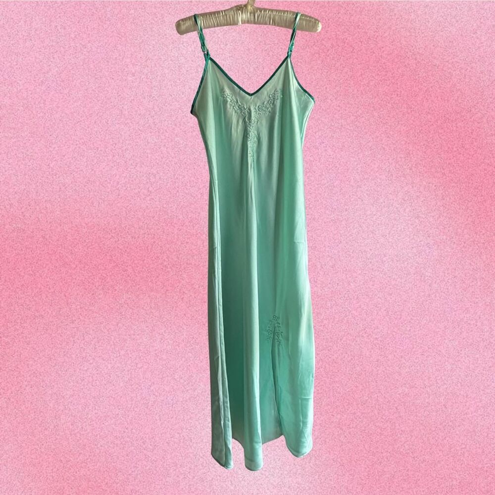 Unbranded Women's Green and Blue Dress